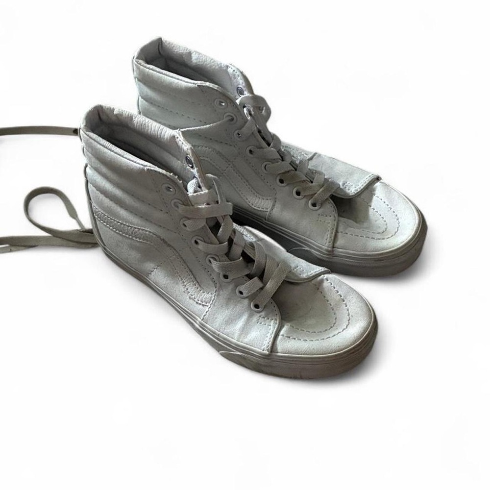 Vans White High-Top Sneakers